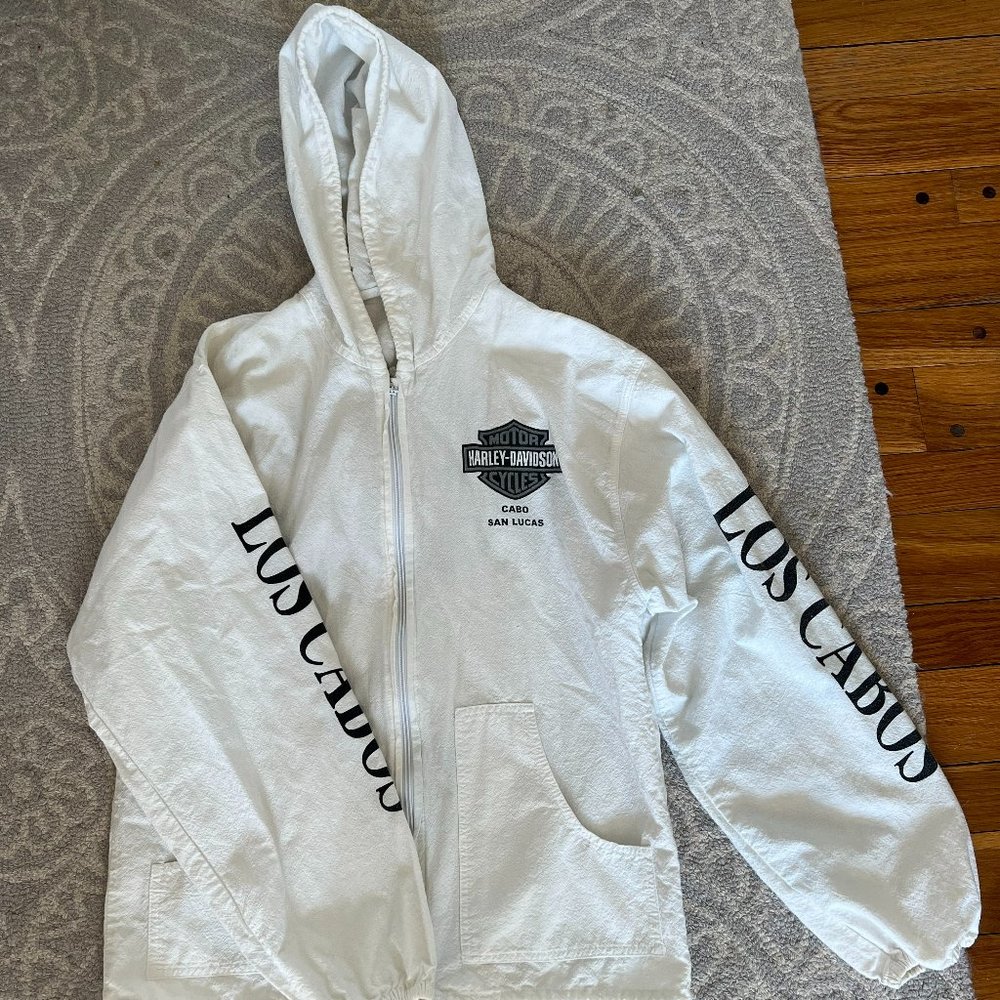 Harley Davidson Canvas Jacket Size 38